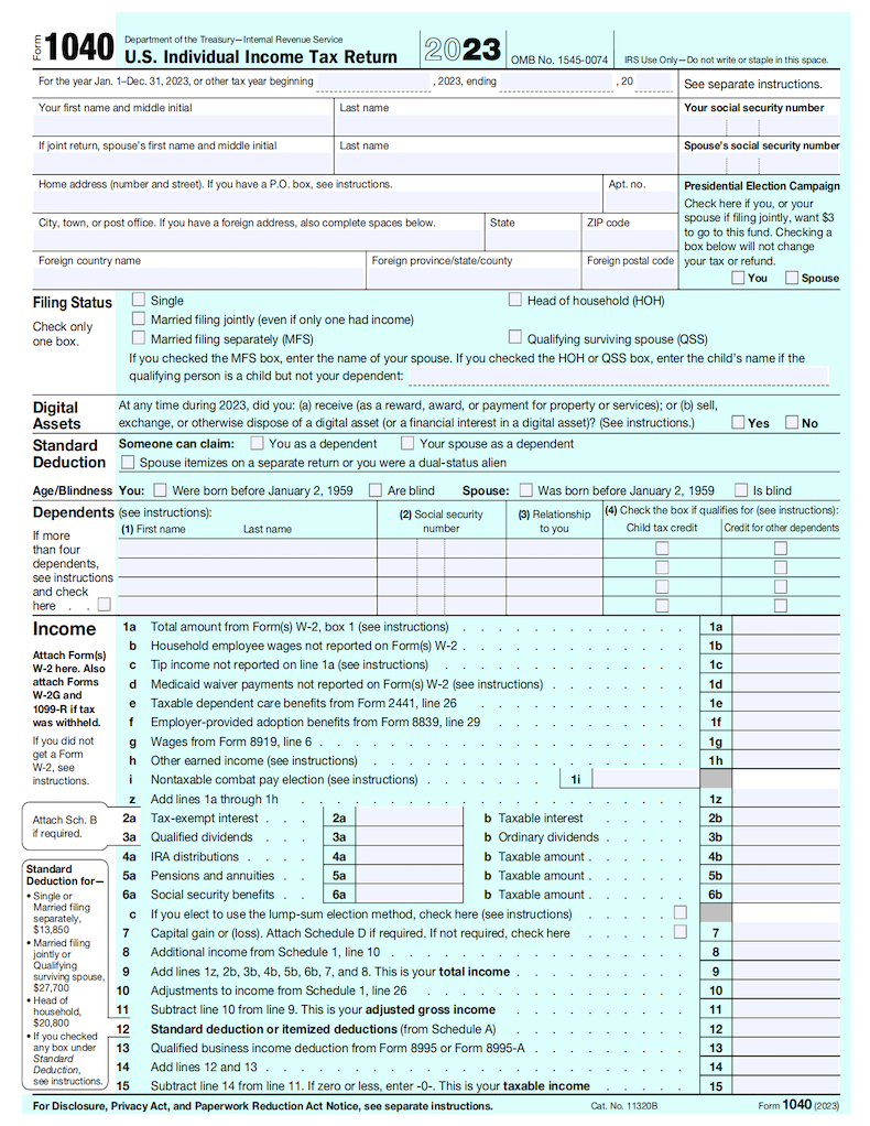 Form 1040 pdfPng