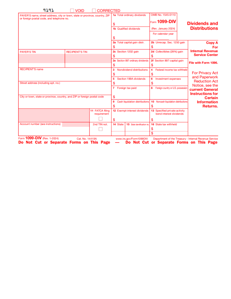 Form 1099-DIV