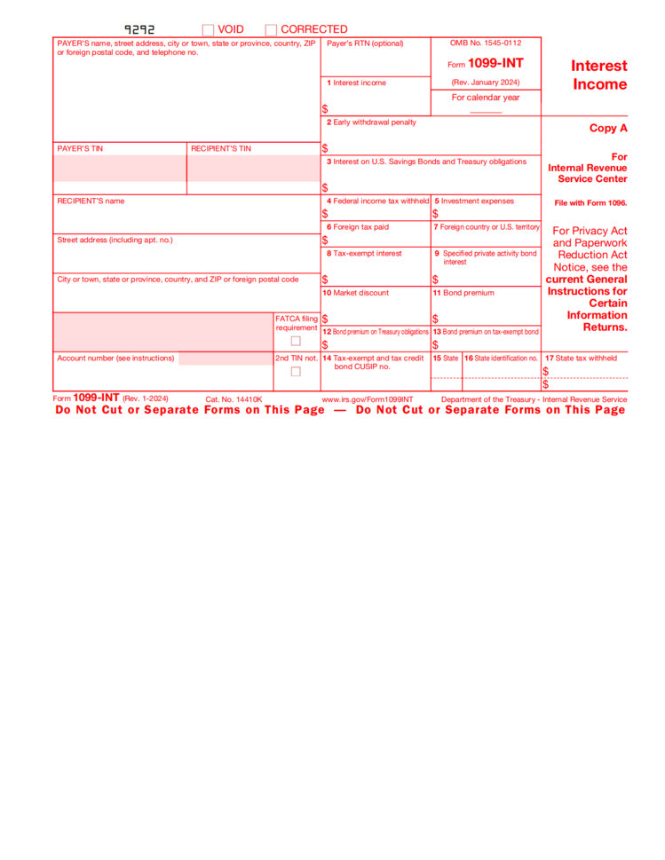 Form 1099-Int
