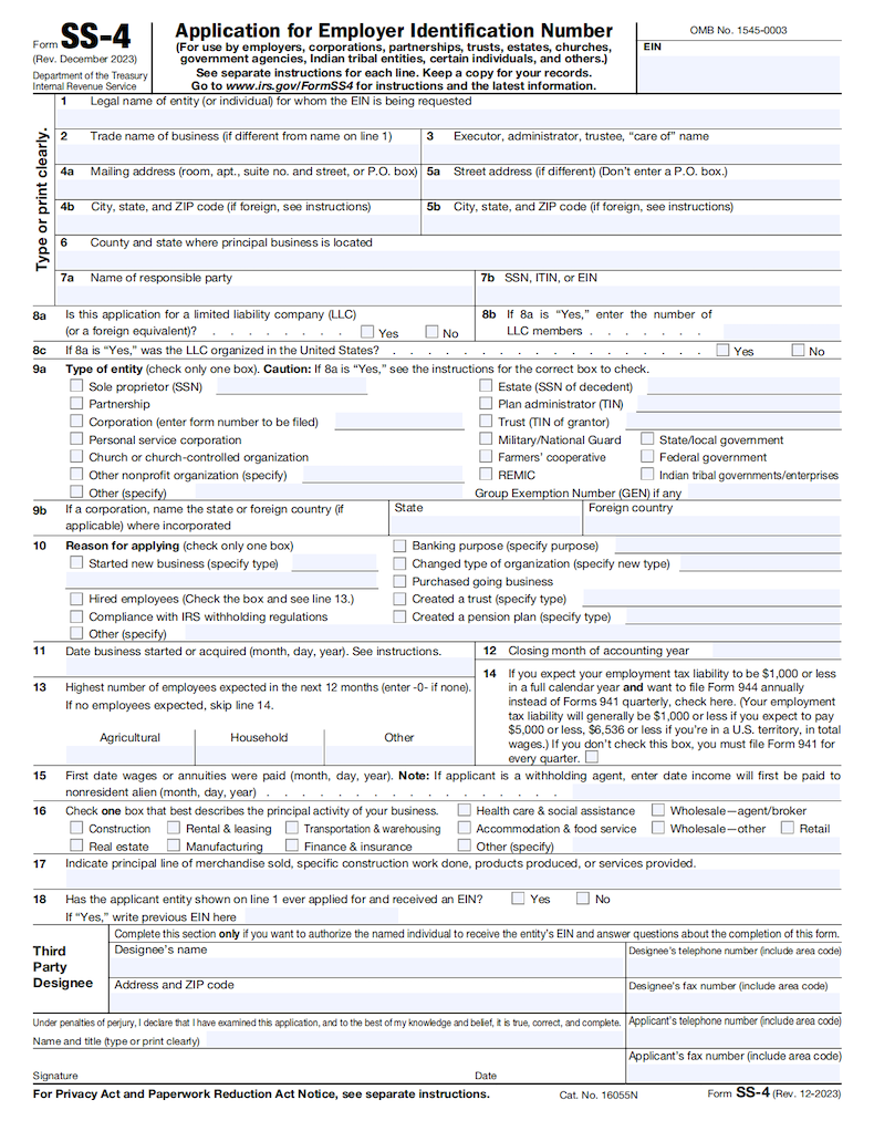 Form SS-4 pdfPng